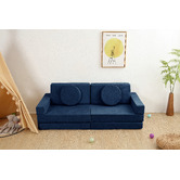 Project Kindy Furniture 10 Piece All 4 Kids Wyatt Modular Play Sofa Set
