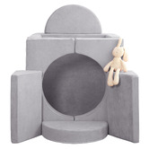 Project Kindy Furniture 10 Piece All 4 Kids Brooks Modular Play Sofa Set