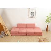 Project Kindy Furniture 10 Piece All 4 Kids Brooks Modular Play Sofa Set