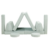 Project Kindy Furniture 10 Piece All 4 Kids Wyatt Modular Play Sofa Set