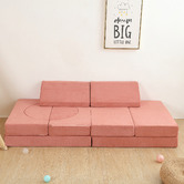 Project Kindy Furniture 10 Piece All 4 Kids Brooks Modular Play Sofa Set