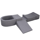 Project Kindy Furniture All 4 Kids 5 Piece Otis Modular Play Set