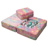 Project Kindy Furniture All 4 Kids 3 Piece Amin Modular Armchair
