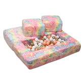 Project Kindy Furniture All 4 Kids 4 Piece Amin Modular Sofa