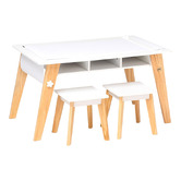 Project Kindy Furniture All 4 Kids 2 Seater Joey Table &amp; Stools Set