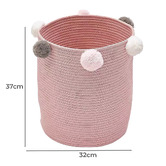 Project Kindy Furniture Kids' Tanya Cotton Storage Basket