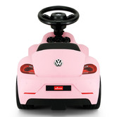 Project Kindy Furniture Pink Volkswagen Beetle Ride-On Car