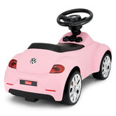 Project Kindy Furniture Pink Volkswagen Beetle Ride-On Car