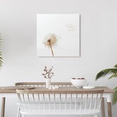 Lotus &amp; Fawn Dandelion III Canvas Wall Art