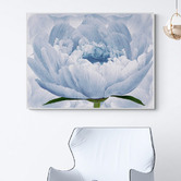 Lotus &amp; Fawn Gentle Bloom Stretched Canvas Wall Art