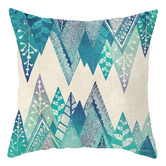 Palatial Designs 4 Piece Aqua Turquoise Microfibre Cushion Covers