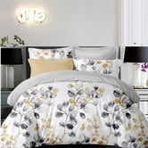 Palatial Designs Idina Leaf Quilt Cover Set