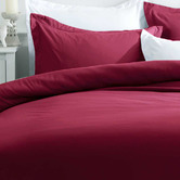 Palatial Designs Burgundy Samia Quilt Cover Set