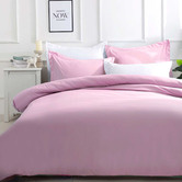 Palatial Designs Pink Samia Quilt Cover Set