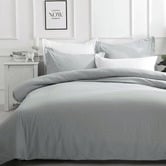 Palatial Designs Pewter Samia Quilt Cover Set