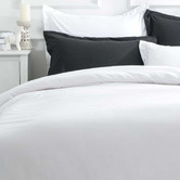 Palatial Designs White Samia Quilt Cover Set
