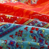 Palatial Designs Striped Floral Boho Mandala Quilt Cover Set