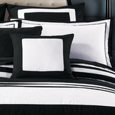 Palatial Designs Striped Rossier Quilt Cover Set