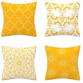 Palatial Designs 4 Piece Flannel Decorative Cushion Cover Set