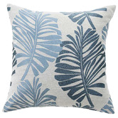 Luxton Tropical-Style Cotton-Blend Cushion Cover