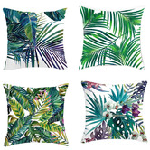 Palatial Designs 4 Piece Tropical Cushion Cover Set