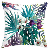 Palatial Designs 4 Piece Tropical Cushion Cover Set