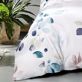 Palatial Designs Elia Leaf Microfibre Quilt Cover Set
