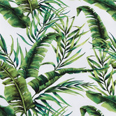 Palatial Designs Nara Tropical Leaf Microfibre Quilt Cover Set