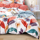 Palatial Designs Palila Tropical Microfibre Quilt Cover Set