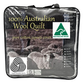 Luxton 500GSM Australian Wool All Seasons Quilt