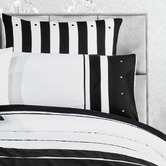 Palatial Designs Rezzo Striped Microfibre Quilt Cover Set