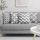 Palatial Designs 4 Piece Hamptons Cushion Cover Set