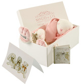 Maud N Lil Organic Cotton Maud N Lil Bunny Plush Toy Comforter with Gift Box