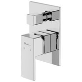 Oliveri Chrome Prague Wall Mixer Diverter