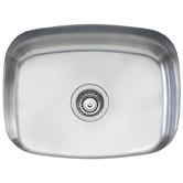 Oliveri 590mm Undermount Single Stainless Steel Laundry Sink