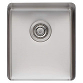 Oliveri Sonetto 400mm Single Stainless Steel Kitchen Sink