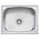 Oliveri 470mm Topmount Single Stainless Steel Laundry Sink