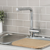 Oliveri Diaz 770mm Double Topmount Stainless Steel Kitchen Sink