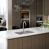 Oliveri Spectra 790mm Single Stainless Steel Kitchen Sink
