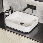 Oliveri Naples Rectangular Bathroom Basin