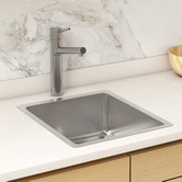 Oliveri Sonetto 400mm Single Stainless Steel Kitchen Sink