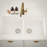 Oliveri Santorini Double Undermount Kitchen Sink