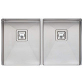 Oliveri Professional Series 830mm Undermount Double Kitchen Sink