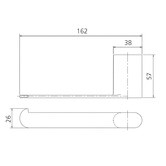 Oliveri Madrid Metal Toilet Roll Holder