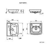 Oliveri Dublin Semi-Inset Basin