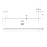 Oliveri Madrid 250mm Hand Towel Rail