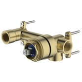 Oliveri Unibody Brass Shower/Bath Wall Mixer Set In-Wall Body Only