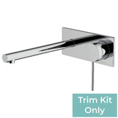 Oliveri Venice 200mm Bath/Basin Straight Wall Mixer Set Trim Kit Only