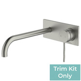Oliveri Venice 220mm Bath/Basin Curved Wall Mixer Set Trim Kit Only