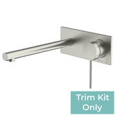 Oliveri Venice 200mm Bath/Basin Straight Wall Mixer Set Trim Kit Only